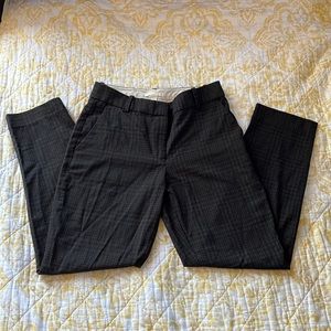 Black and Grey Slacks